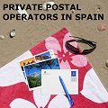 Tourist postcard remailing in Spain